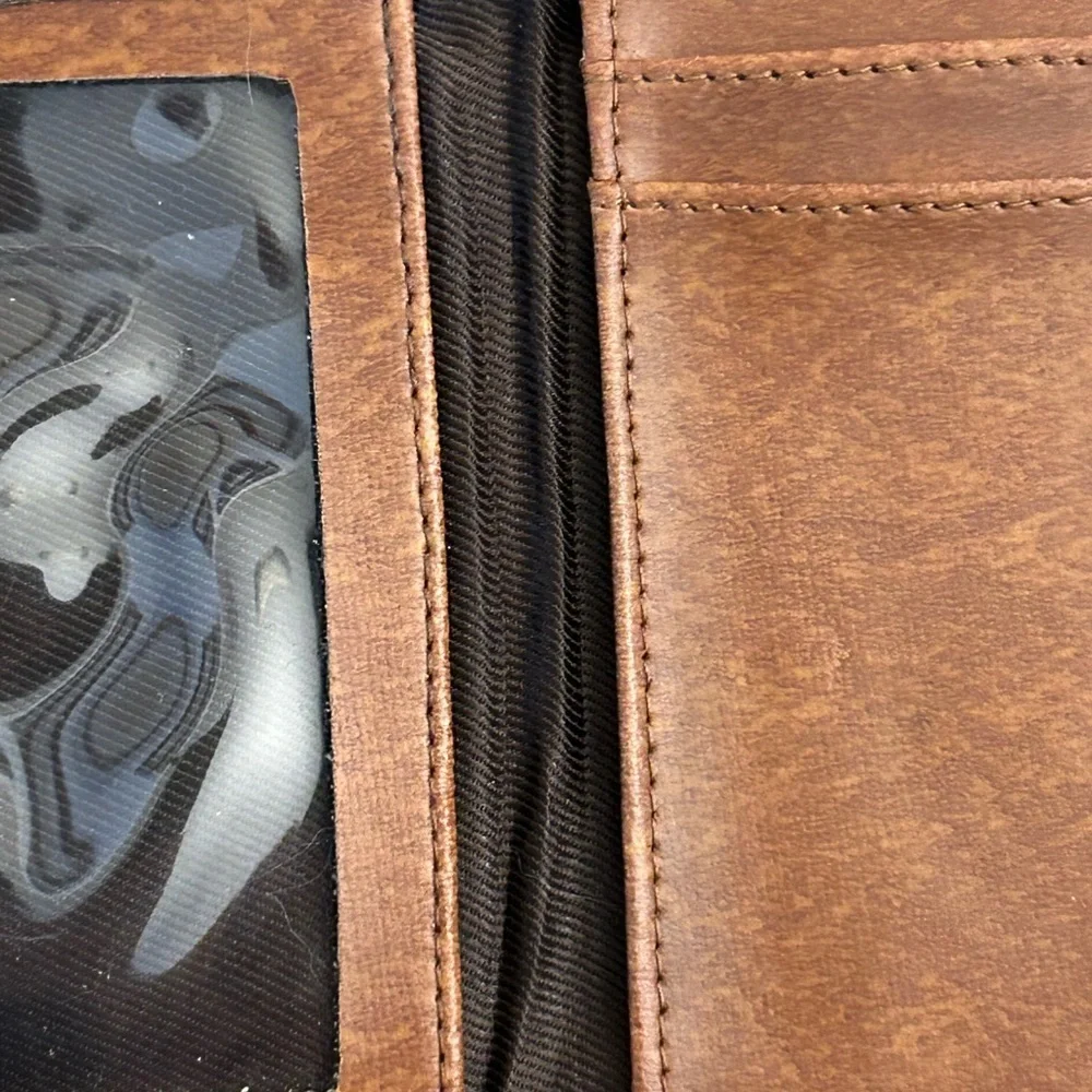 Las Vegas Raiders Genuine Leather Embossed Tri-Fold Wallet
